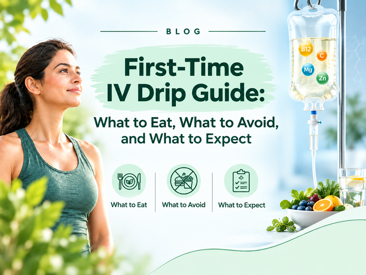 First IV Drip Guide